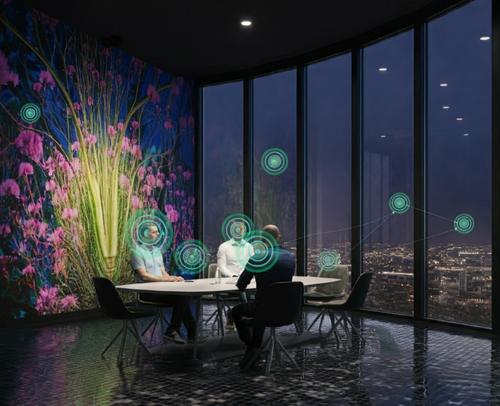 Neuro-adaptive meeting room